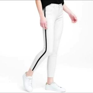 Banana Republic White Skinny Jeans